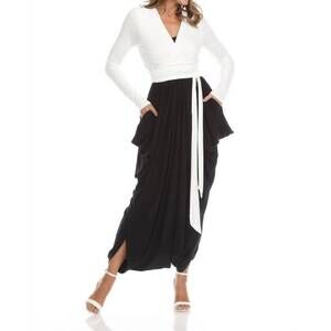 NEW ONE ESSENCE carni cropped wrap top/jacket in white